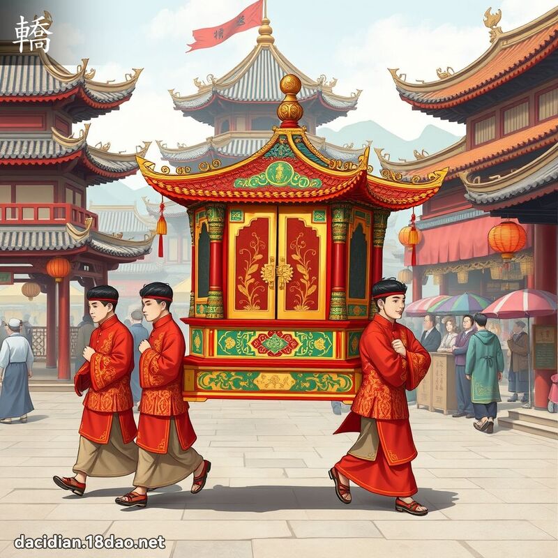 轎 - 國語大辭典配圖