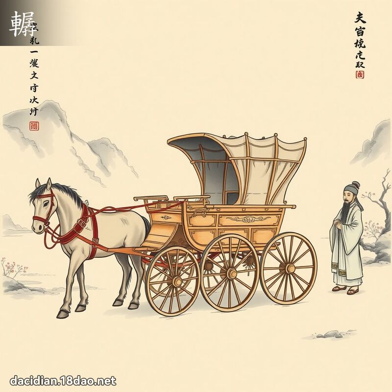 轏 - 國語大辭典配圖