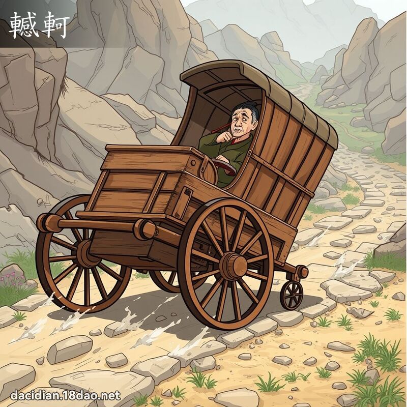 轗軻 - 国语大辞典配图