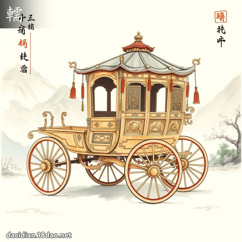 轜 - 国语大辞典配图