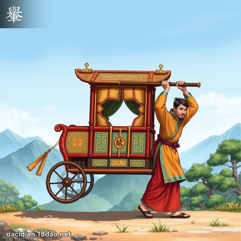 轝 - 國語大辭典配圖