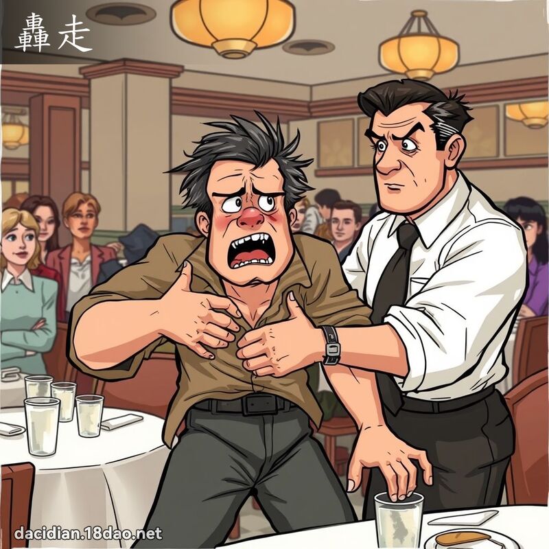 轰走 - 国语大辞典配图
