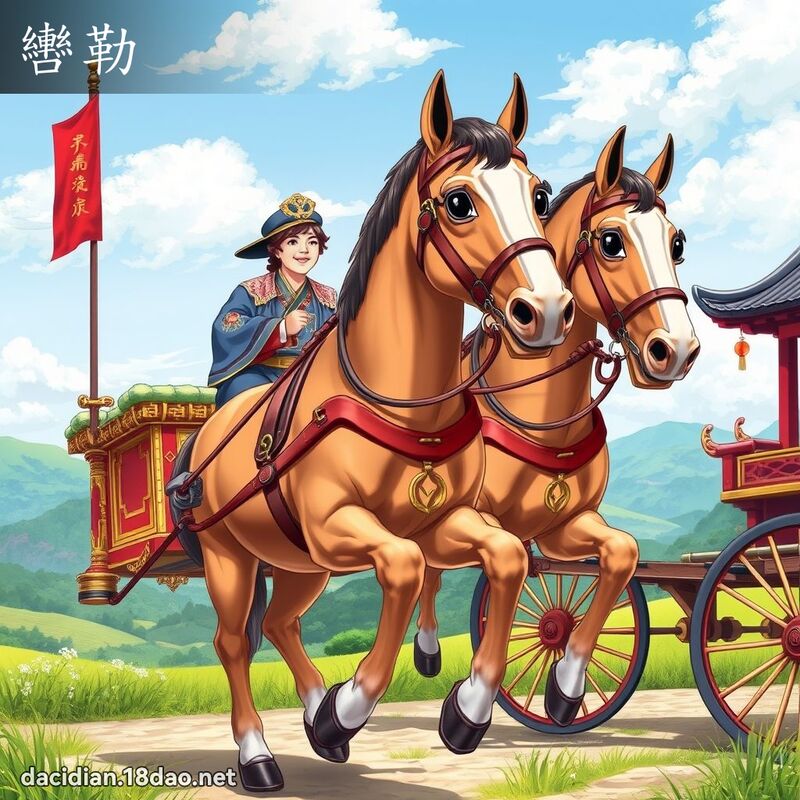轡勒 - 国语大辞典配图