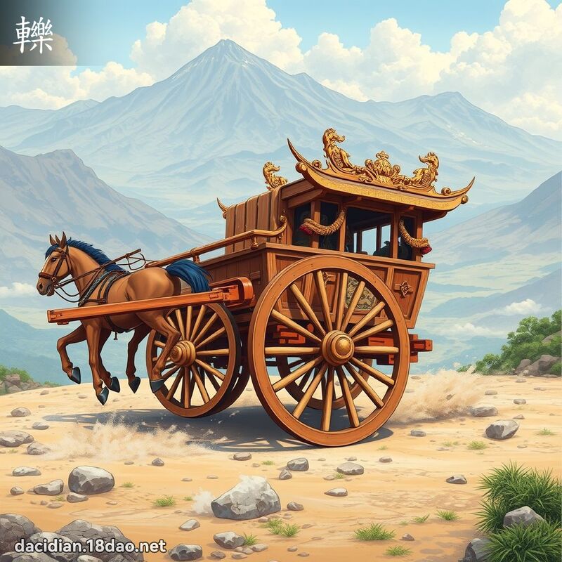 轢 - 国语大辞典配图
