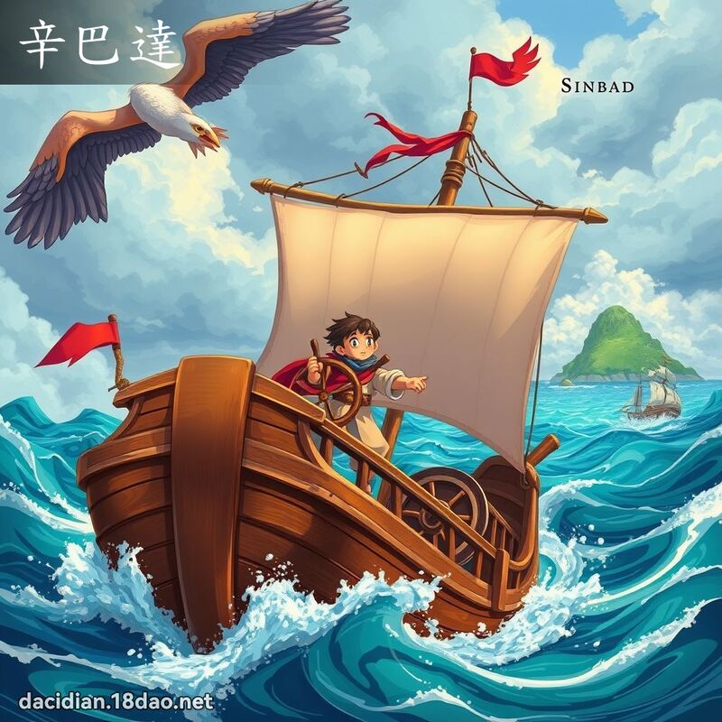 辛巴達 - 國語大辭典配圖