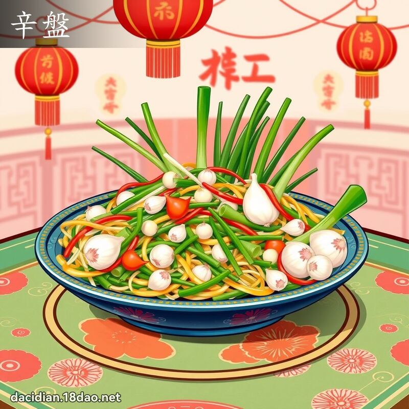 辛盘 - 国语大辞典配图
