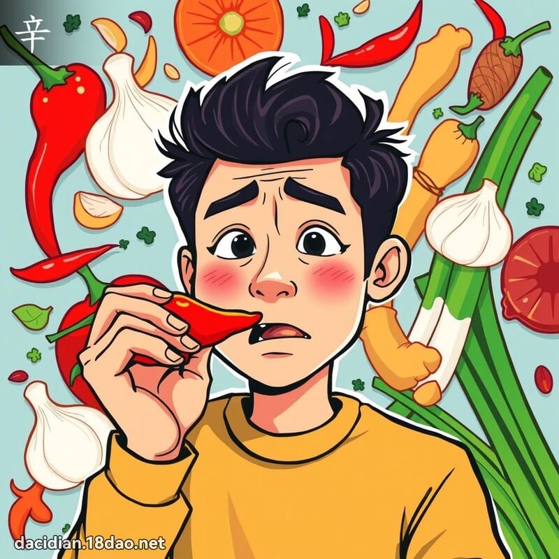 辛 - 國語大辭典配圖