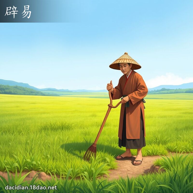 辟易 - 国语大辞典配图