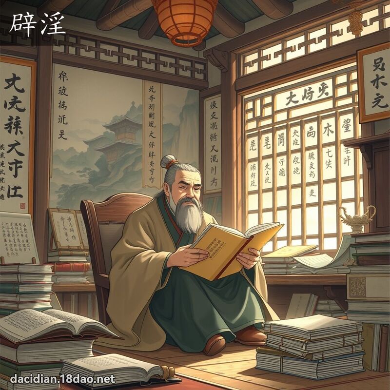 辟淫 - 国语大辞典配图