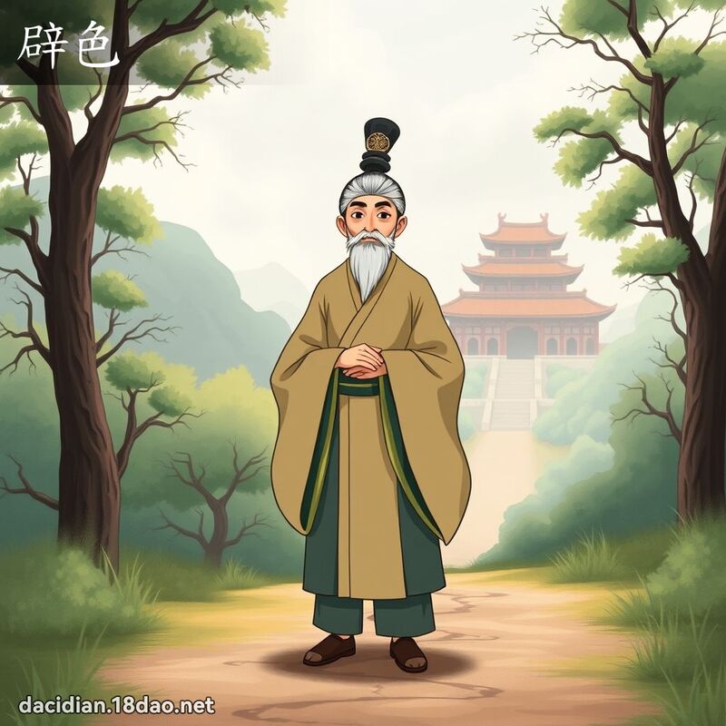 辟色 - 國語大辭典配圖