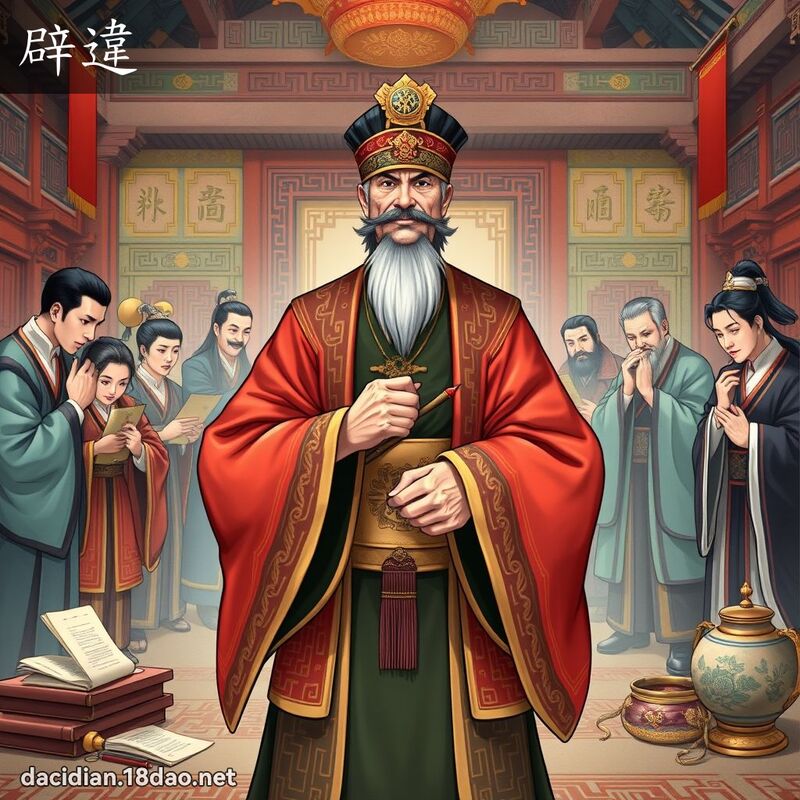 辟違 - 國語大辭典配圖