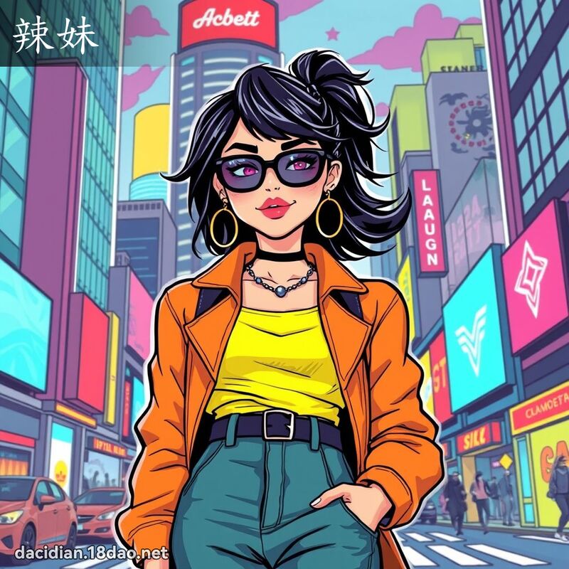 辣妹 - 國語大辭典配圖