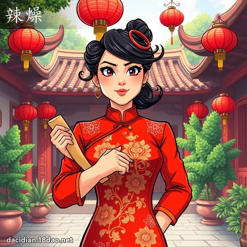 辣燥 - 國語大辭典配圖