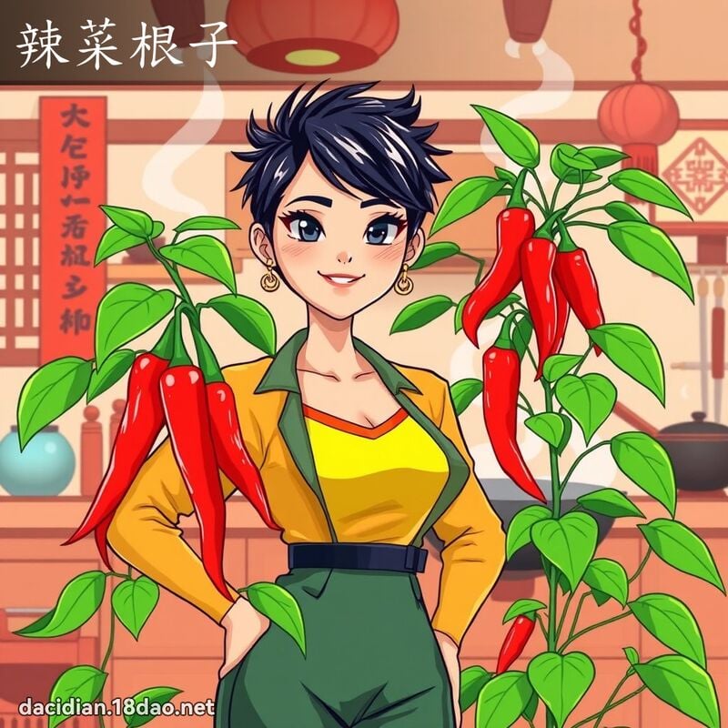辣菜根子 - 國語大辭典配圖