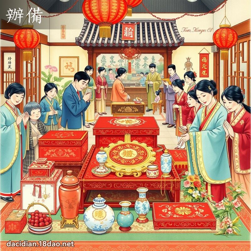 办备 - 国语大辞典配图