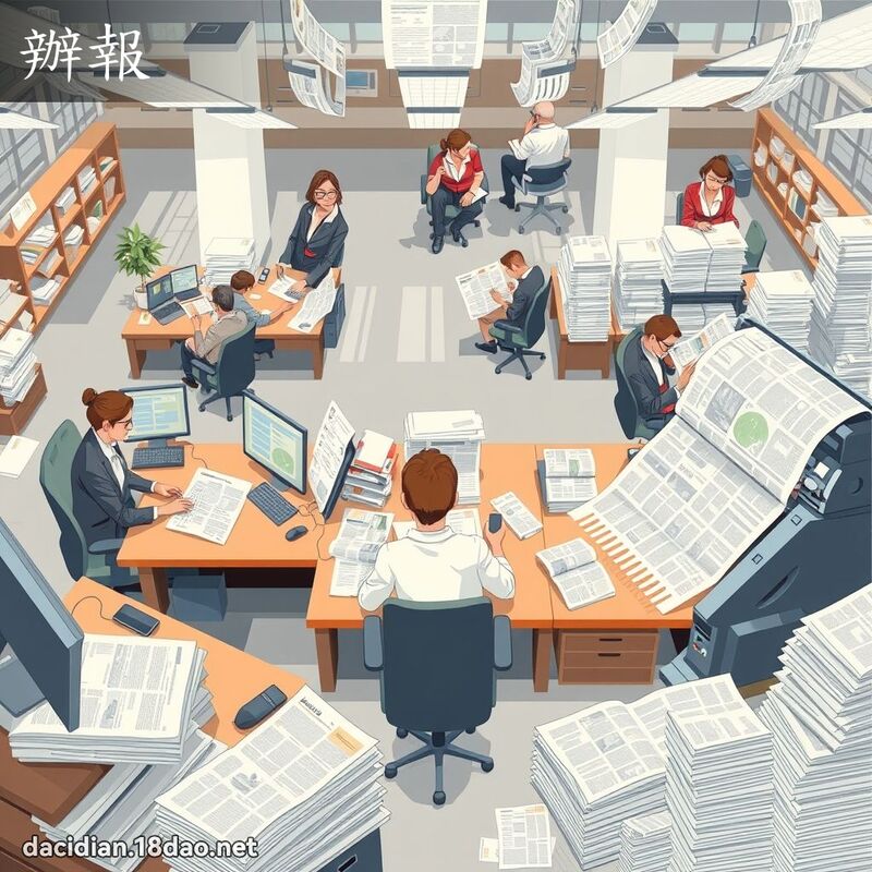 办报 - 国语大辞典配图