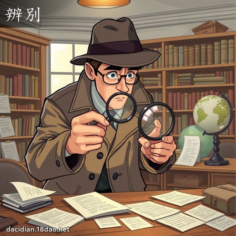 辨別 - 国语大辞典配图