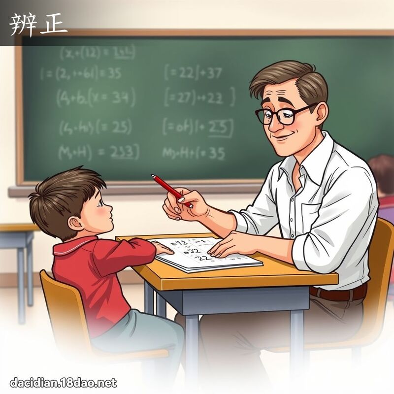 辨正 - 国语大辞典配图