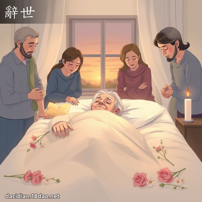 辞世 - 国语大辞典配图