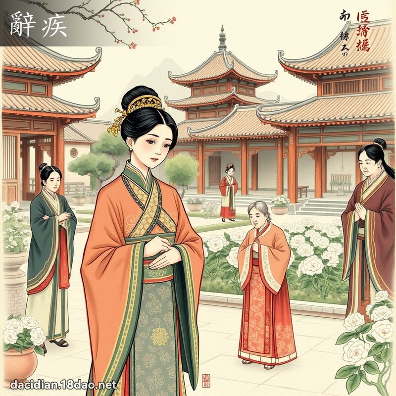 辭疾 - 國語大辭典配圖