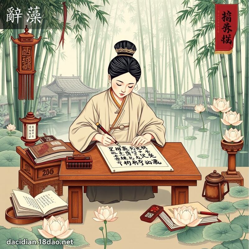 辭藻 - 國語大辭典配圖