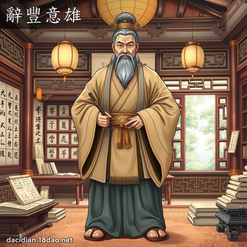 辭豐意雄 - 國語大辭典配圖