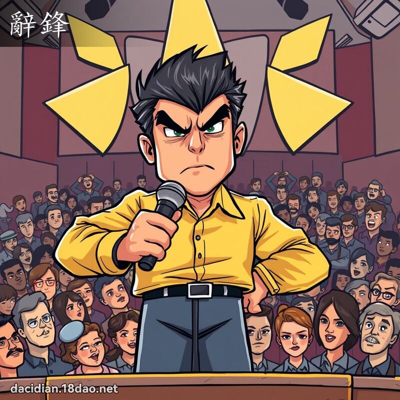 辭鋒 - 國語大辭典配圖