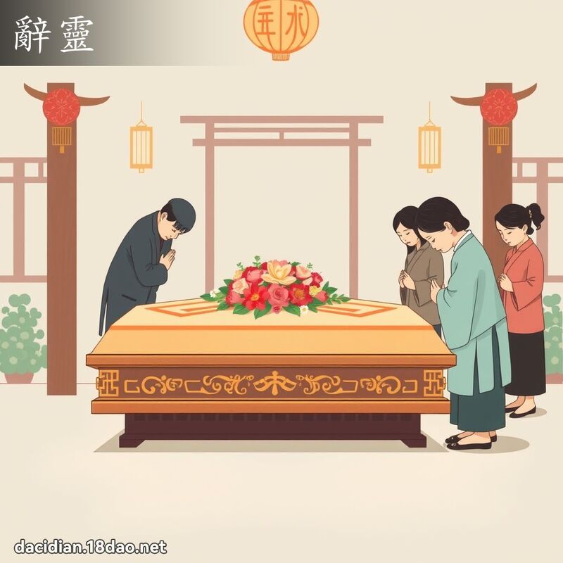 辞灵 - 国语大辞典配图