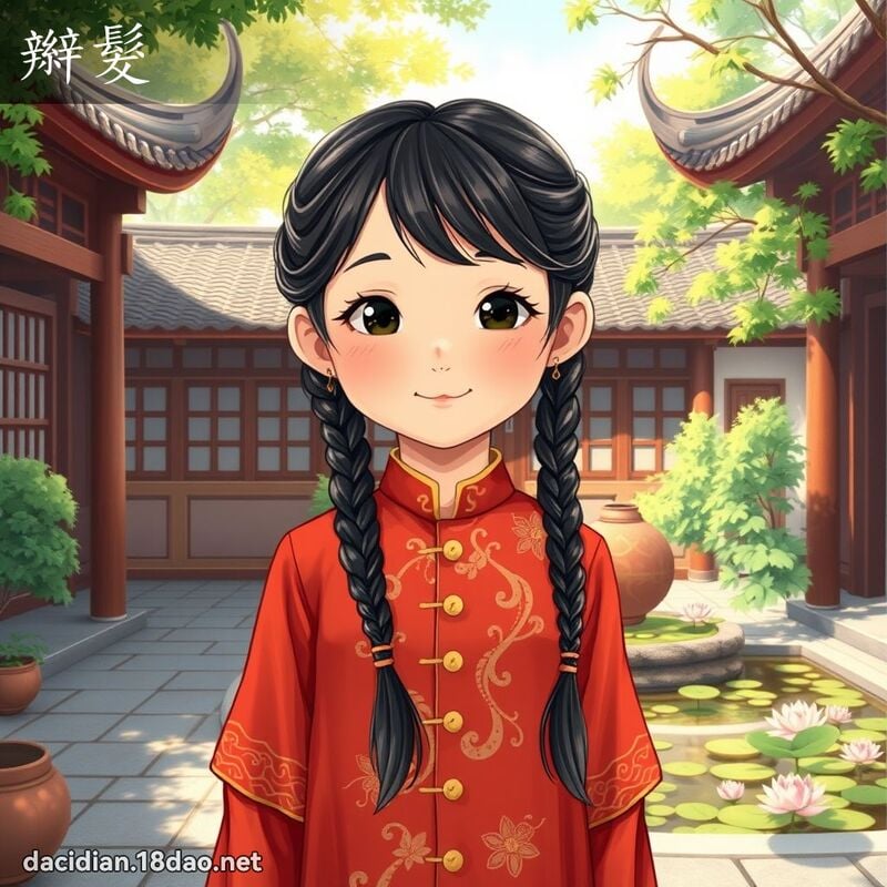 辫发 - 国语大辞典配图