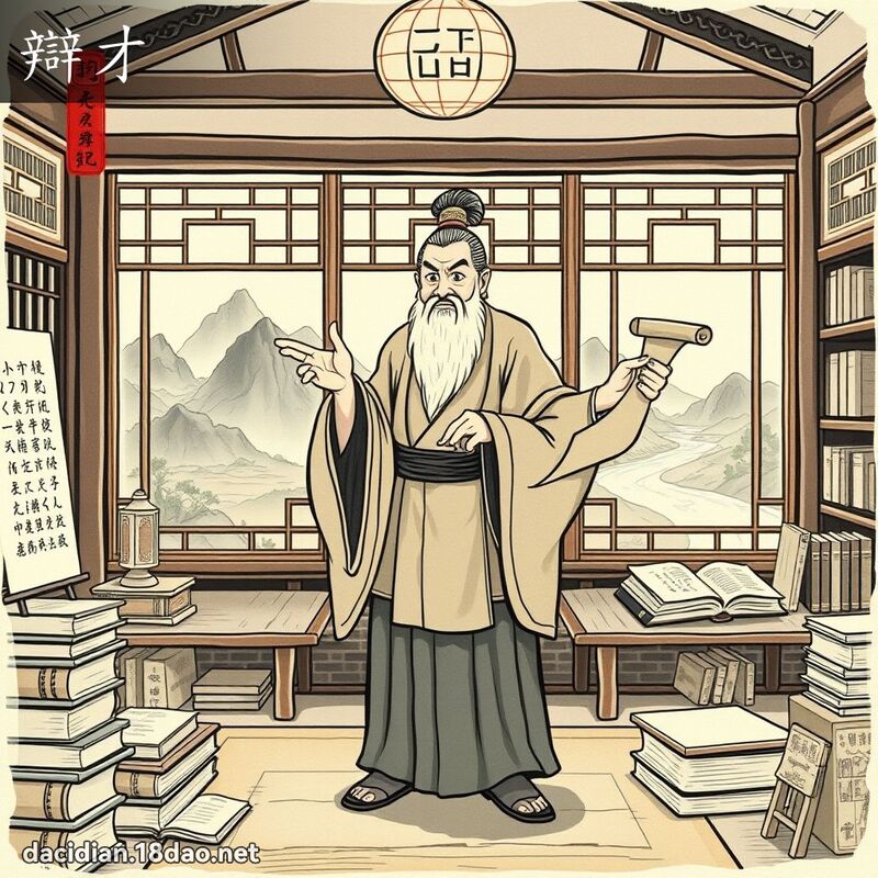 辩才 - 国语大辞典配图