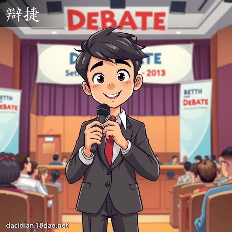 辯捷 - 國語大辭典配圖
