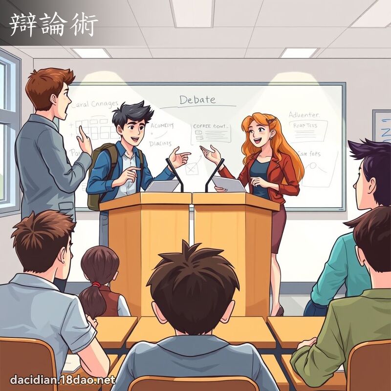 辯論術 - 國語大辭典配圖