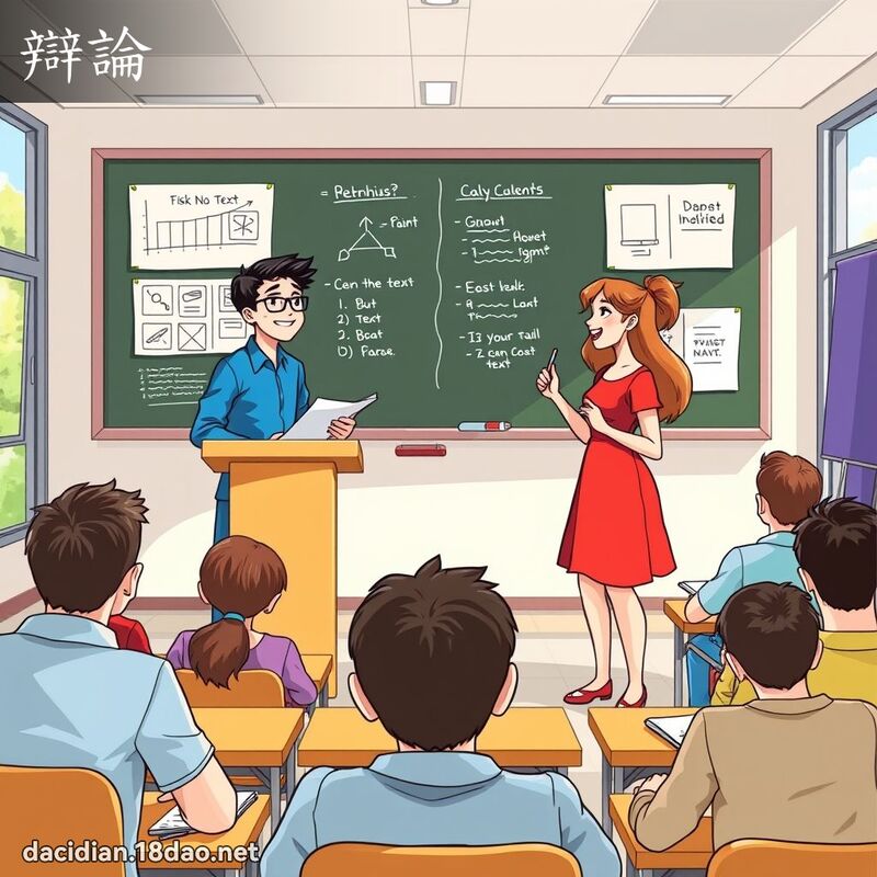 辩论 - 国语大辞典配图