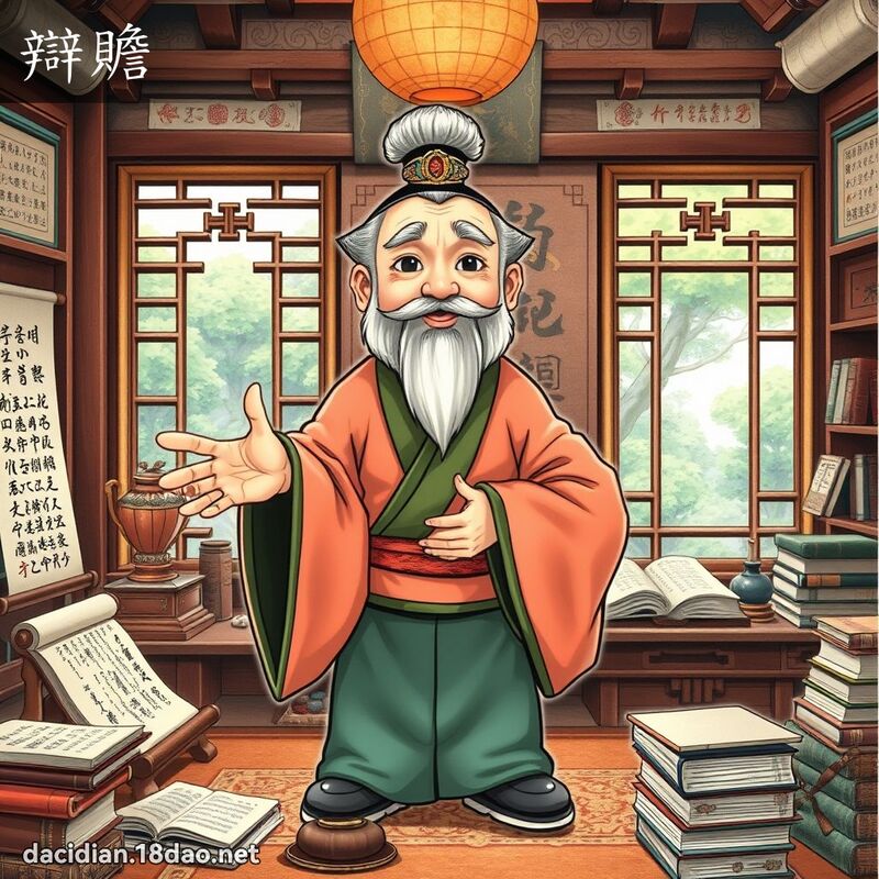 辯贍 - 國語大辭典配圖