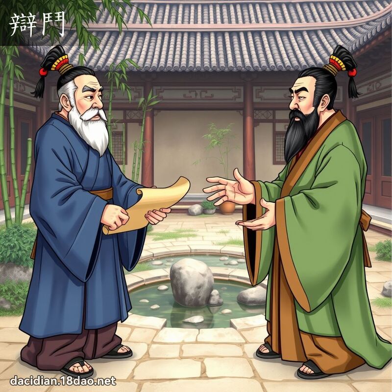 辯鬥 - 國語大辭典配圖