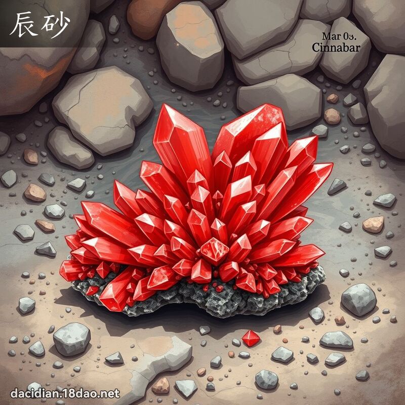 辰砂 - 国语大辞典配图