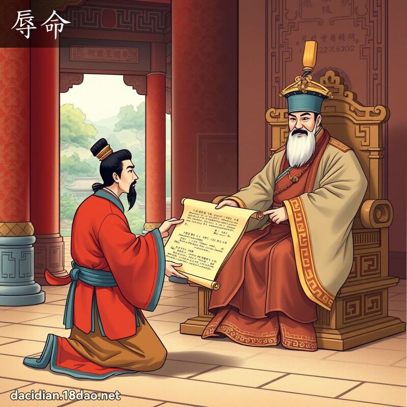 辱命 - 国语大辞典配图