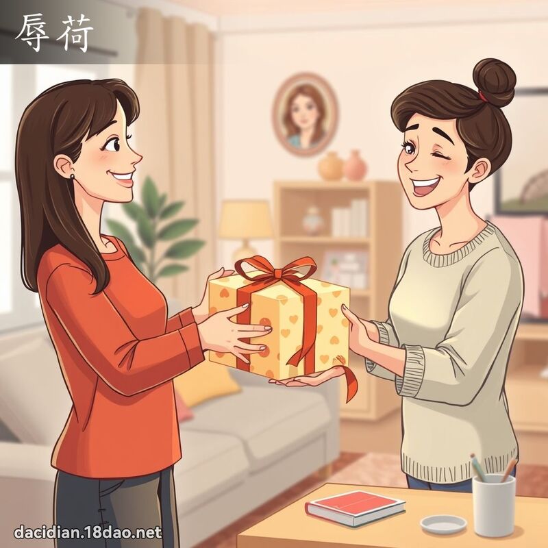 辱荷 - 国语大辞典配图