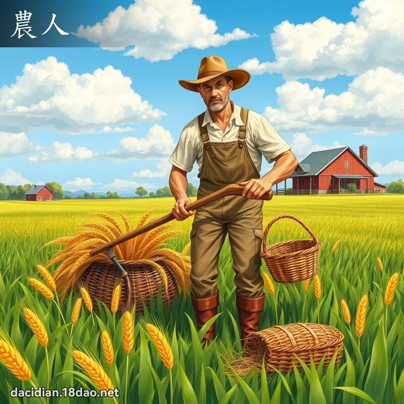 農人 - 國語大辭典配圖