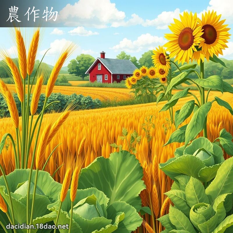 农作物 - 国语大辞典配图