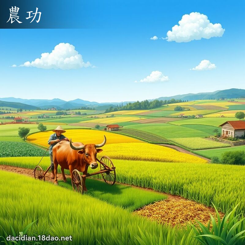 农功 - 国语大辞典配图