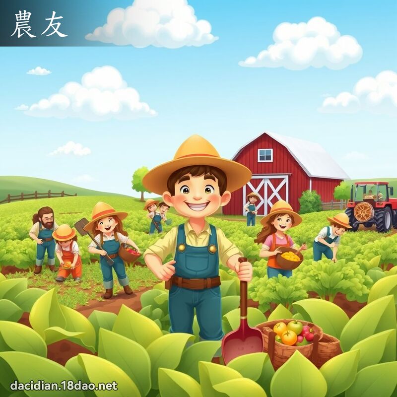 農友 - 國語大辭典配圖