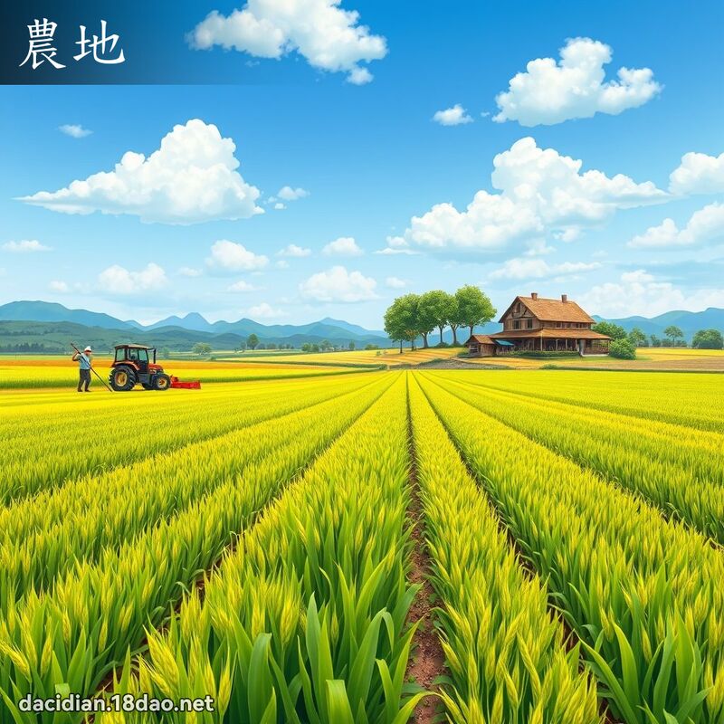 农地 - 国语大辞典配图