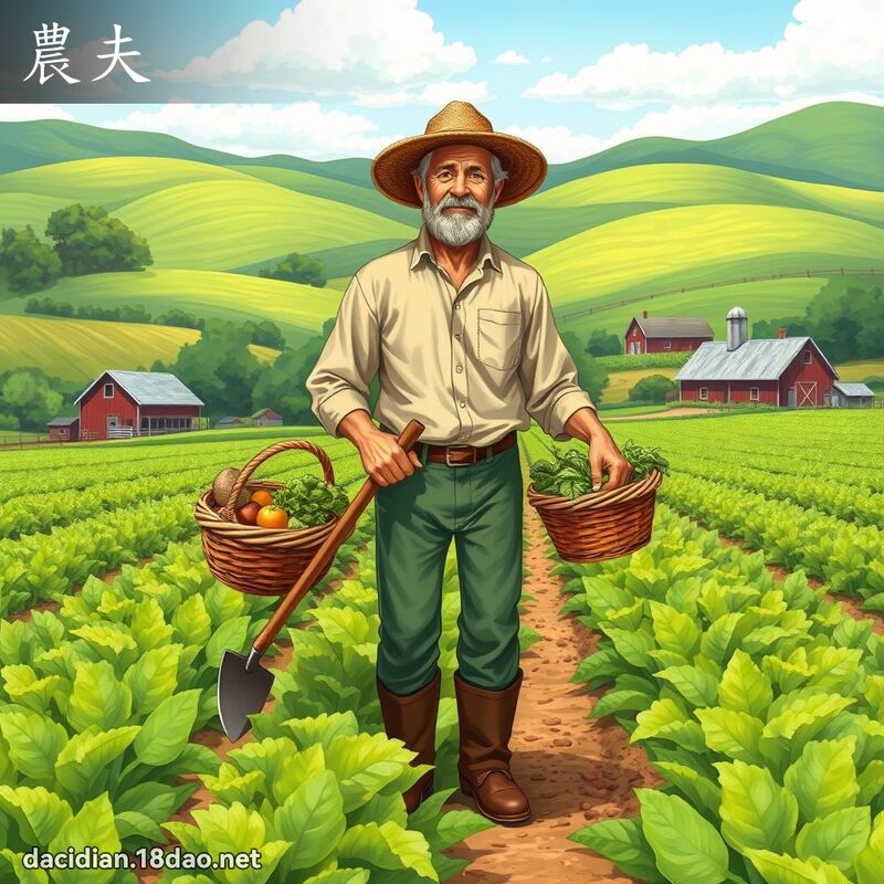 農夫 - 國語大辭典配圖