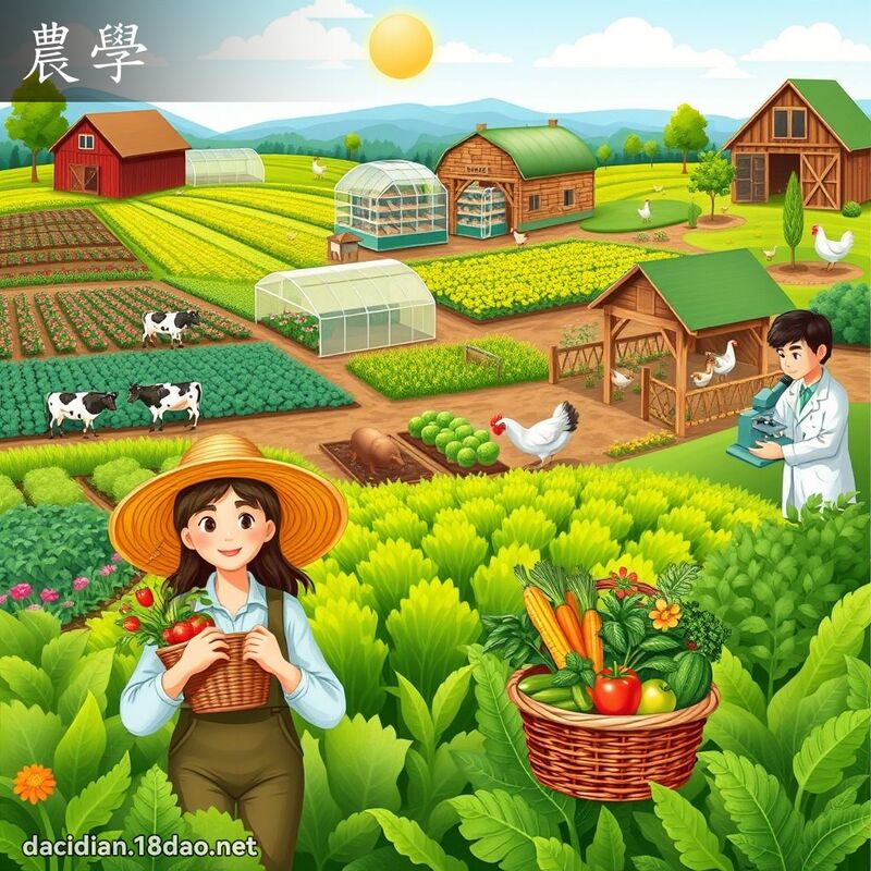 農學 - 國語大辭典配圖