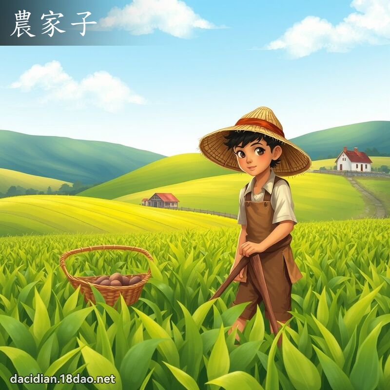 農家子 - 國語大辭典配圖