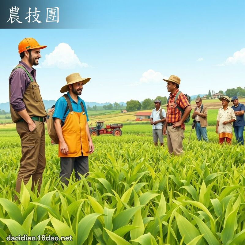 农技团 - 国语大辞典配图