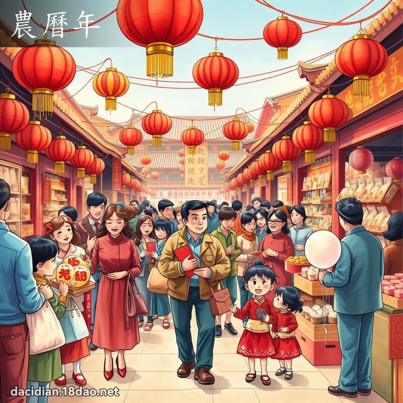 農曆年 - 國語大辭典配圖