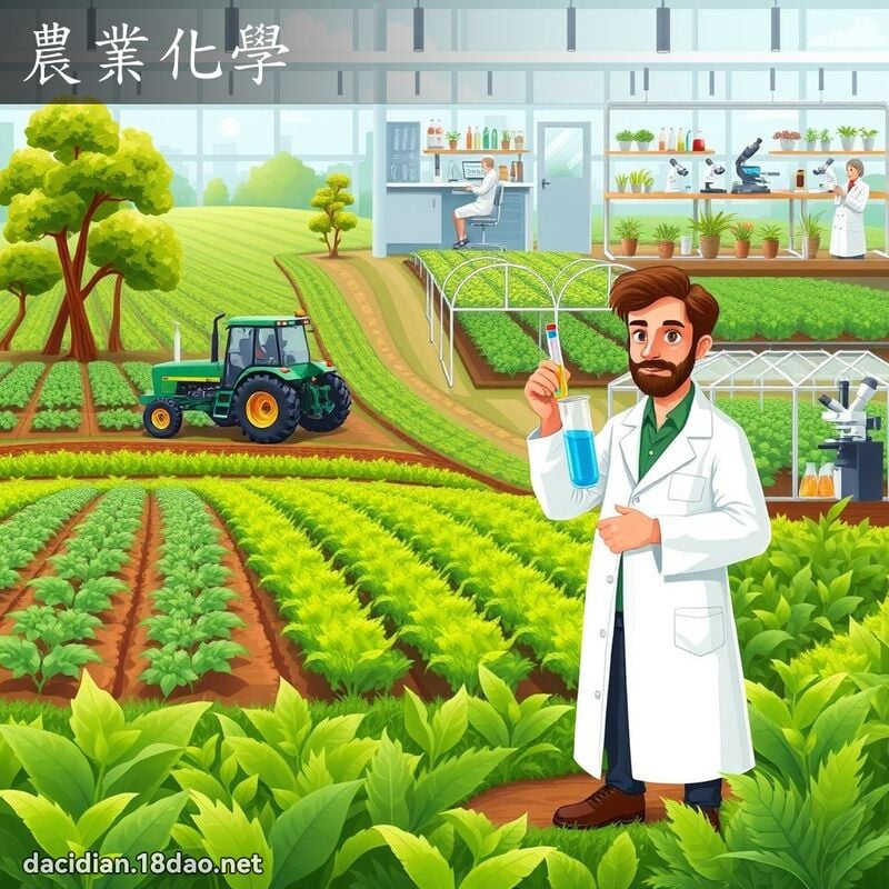 农业化学 - 国语大辞典配图