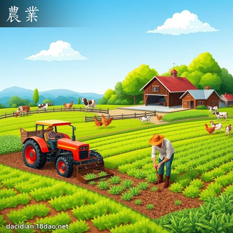 农业 - 国语大辞典配图